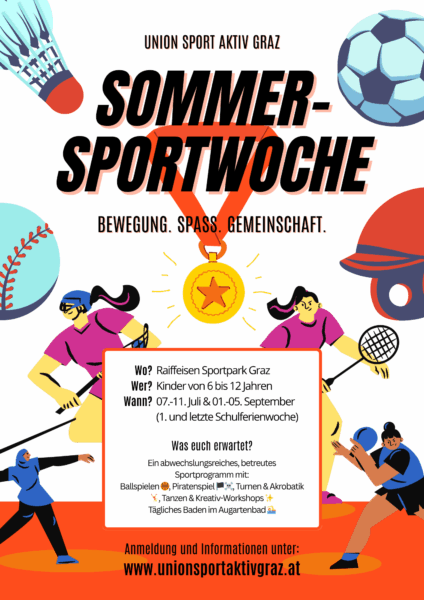 Plakat Sportwoche 2025 - v3